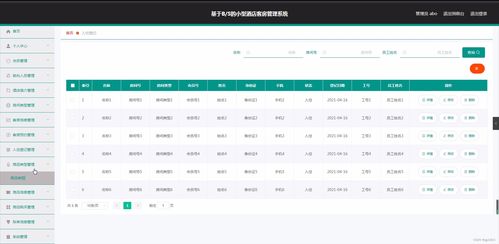 Spring Boot基于B/S架構(gòu)的小型酒店客房管理系統(tǒng)設(shè)計與實現(xiàn)